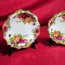 2 Royal Albert OLD COUNTRY ROSES Petit Four Plates Image 5