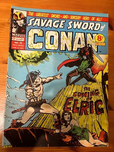 Comic: 'Savage Sword of Conan' no. 15 (June 14,1975)