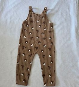 12-18m, H&M Hedgehog Soft Jumpsuit/ Dungarees