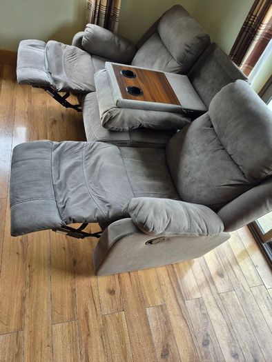3 seater couch and armchair (recliner)