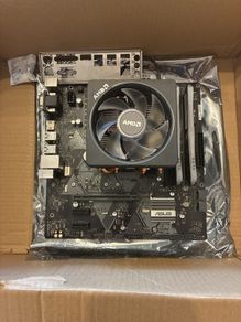 Motherboard CPU Cooler RAM PSU bundle