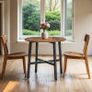 Dining table round wooden Image 10