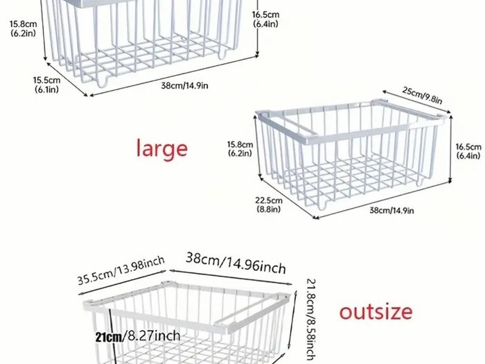 freezer baskets
