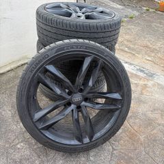 A6 S-Line 20 Inch Black Edition Alloys