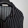 Black Stripe Shirt S Image 3