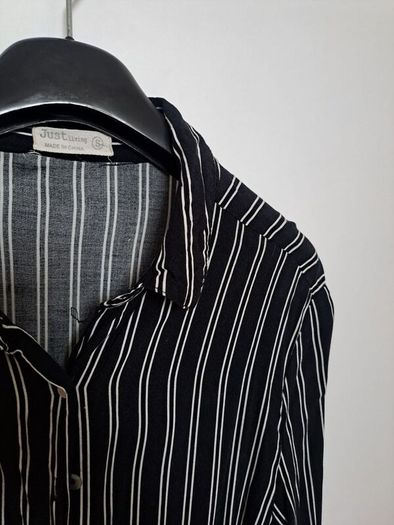 Black Stripe Shirt S