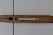 Antique wooden weaving boat shuttle