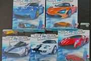 Hot Wheels Premium Speed Machines set of 5, new.