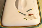 Denby Stoneware Greenwheat , 11 inches Oblong Lidded Serving Dish