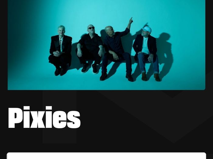 2 x Pixies tickets 2nd June Olympia