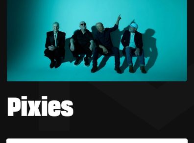 2 x Pixies tickets 2nd June Olympia