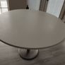 Round Table, white. Image 4