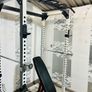 Top Olympic Weightlifting Home Gym Setup Commercial Power Rack Bench Weights Barbell Dumbbells Image 10