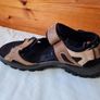 Ecco off the road sandles Size 8 eu 42 tan leather in good condition Image 10