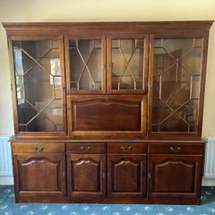 Mahogany Display Cabinet
