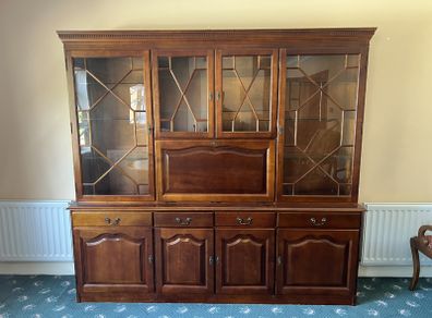Mahogany Display Cabinet