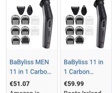 Babyliss men 11 in 1 carbon titanium multi trimmer