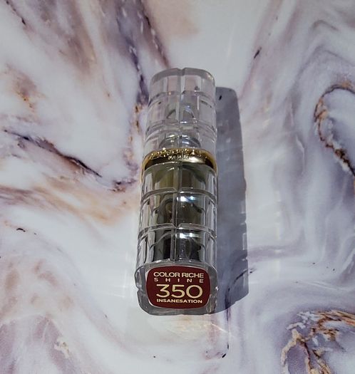 L'Oreal Color Riche Shine Lipstick - 350 Insanesation - New