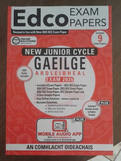 Junior Cert exam papers 2026