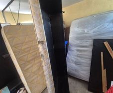 Single bed with pull out spare
