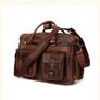WILSON'S mens satchel/messenger leather bag Image 9