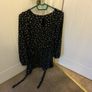 Black pattern Dress size 10 Image 3