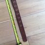Tan brown leather belt Image 2