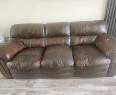 leather sofa free
