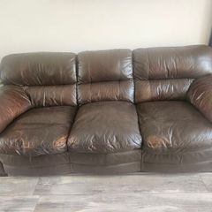 leather sofa free