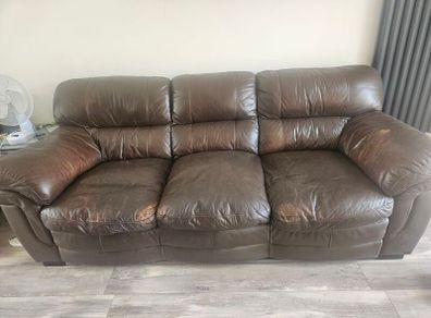 leather sofa free