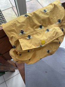 Joules dog raincoat size m for small dogs
