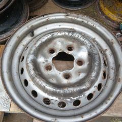 vw steel rim