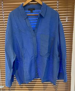 Primark Cotton Mix Long Sleeve Blouse