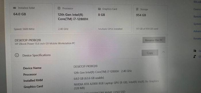 Hp Zbook Power G9