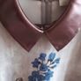 Irish Designer Fee G - Faux Leather Collar Floral Dress - Mint - UK 8 - BNWT RRP 229 Image 10