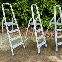 3 Aluminium Ladders Like New