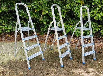 3 Aluminium Ladders Like New