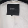 Capsule White Quilted Longline Coat. Image 3