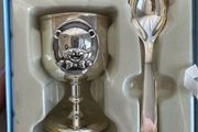 Baby silver-plated tableware Newbridge brand