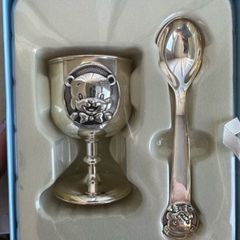 Baby silver-plated tableware Newbridge brand