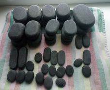 Stones for hot stone massage