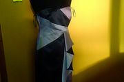 Brand new satin dress