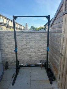 Multi use weight rack