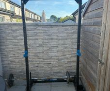 Multi use weight rack