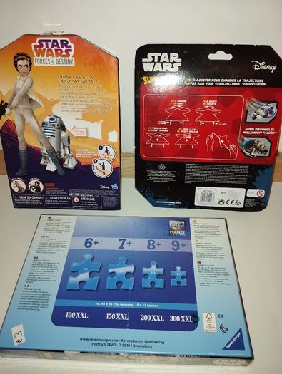 Star Wars Bundle  Figures + Puzzle (Sealed)