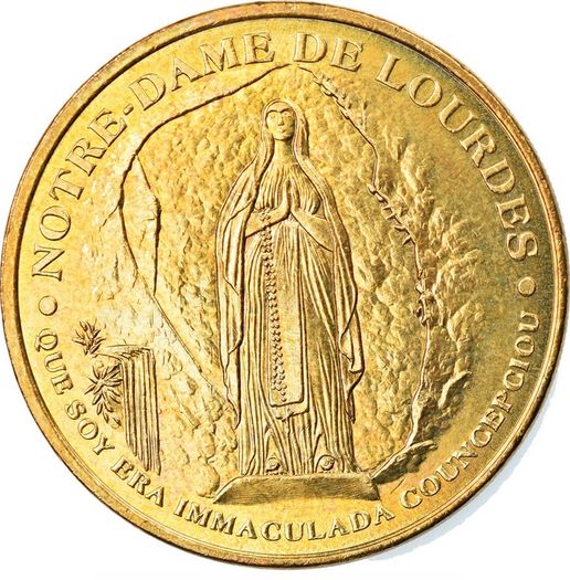 Lourdes coin Centenery of the Consecreation