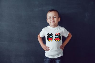 Among Us Mickey & Friends t-shirts for adults and kids