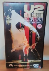 U2 Rattle and Hum VHS