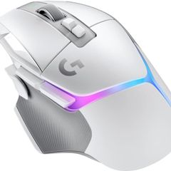 Logitech G502 X PLUS LIGHTSPEED Wireless RGB Gaming Mouse - Optical mouse with LIGHTFORCE hybrid switches, LIGHTSYNC RGB, HERO 25K gaming sensor, compatible with PC - macOS/Windows - White