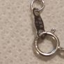 Sterling silver diamond necklace Image 5